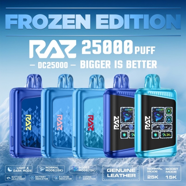 RAZ DC25000 FROZEN DISPOSABLE 5PC