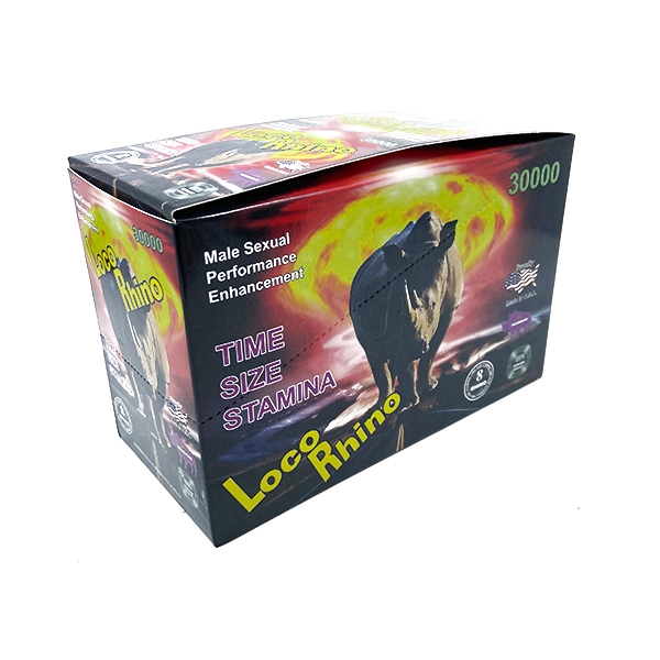 LOCO RHINO MALE ENHANCEMENT PILLS 30K 24CT