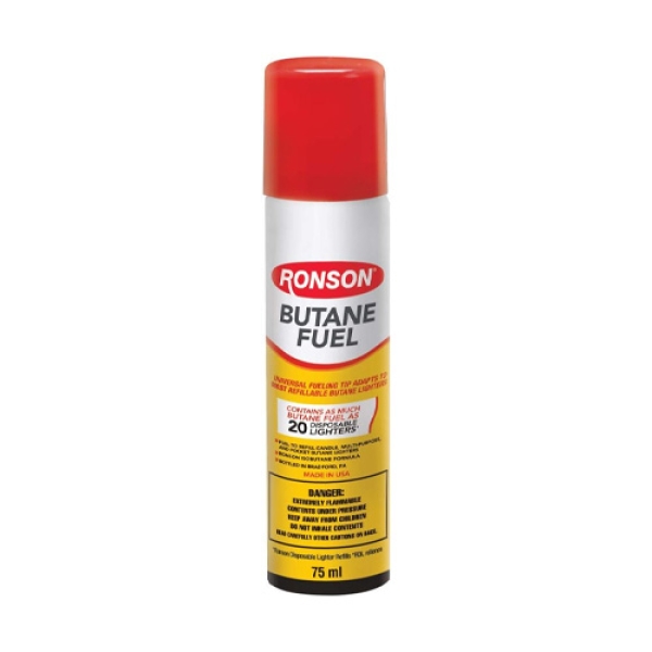 RONSON BUTANE 75ML - 12CT (ONLY PICK UP)