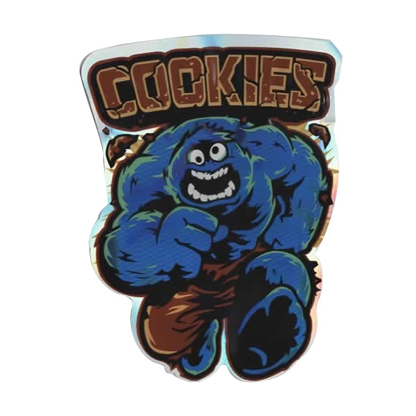 SMOKE PROOF BAGS 100ct PRECUT - COOKIES MONSTER