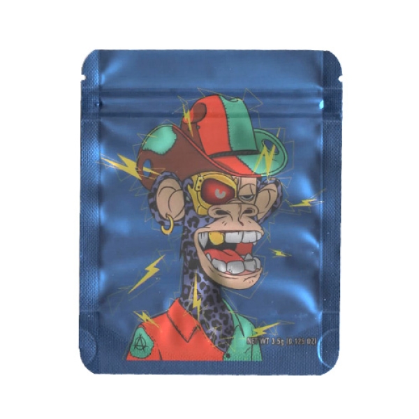 SMOKE PROOF BAGS 100CT - BORED APE