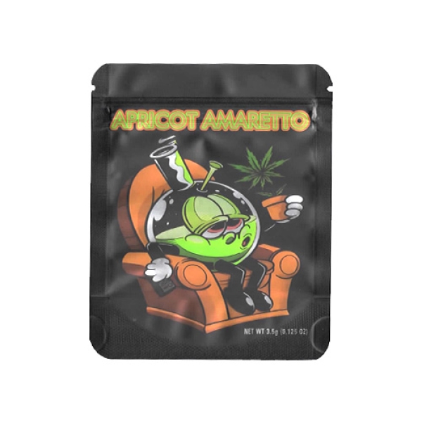 SMOKE PROOF BAGS 100CT - APRICOT AMARETTO