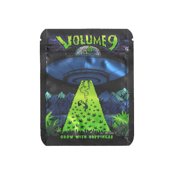 SMOKE PROOF BAGS 100CT - GREEN ZONE