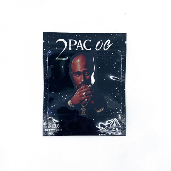 SMOKE PROOF BAGS 50CT - 201 2PAC OG