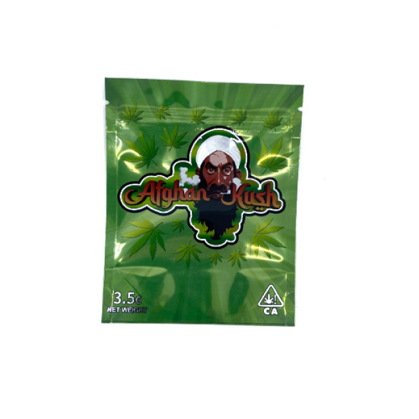 SMOKE PROOF BAGS 50CT - 207 AFGHAN KUSH