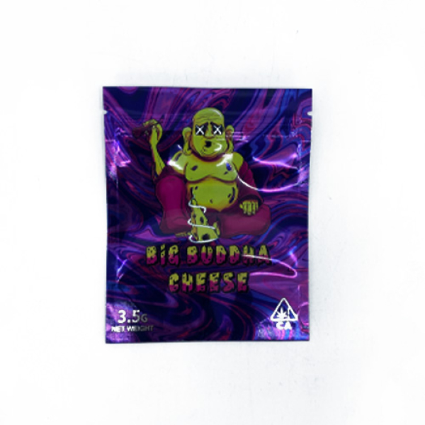 SMOKE PROOF BAGS 50CT - 209 BIG BUDDHA CHEESE