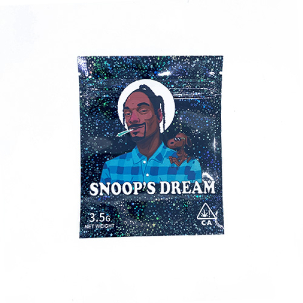 SMOKE PROOF BAGS 50CT - 222 SNOOP'S DREAM