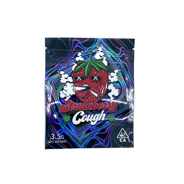 SMOKE PROOF BAGS 50CT - 235 STRAWBERRY COUGH