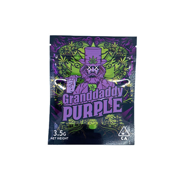 SMOKE PROOF BAGS 50CT - 237 GRANDDADDY PURPLE