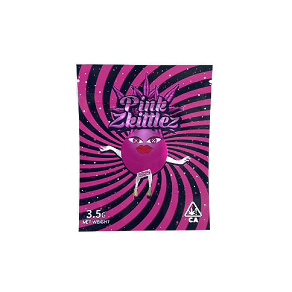 SMOKE PROOF BAGS 50CT - 239 PINK ZKITTLEZ