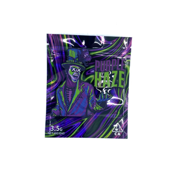 SMOKE PROOF BAGS 50CT - 242 PURPLE HAZE JOKER