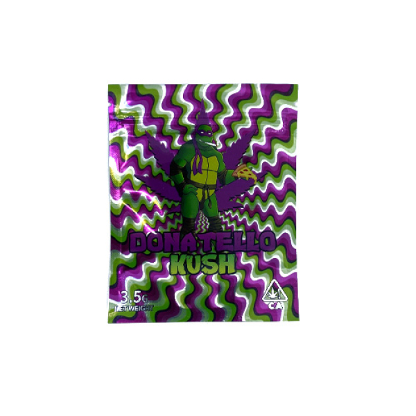 SMOKE PROOF BAGS 50CT - 259 DONATELLO KUSH