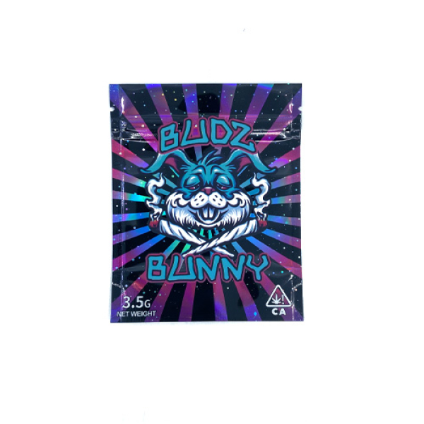 SMOKE PROOF BAGS 50CT - 263 BUDZ BUNNY