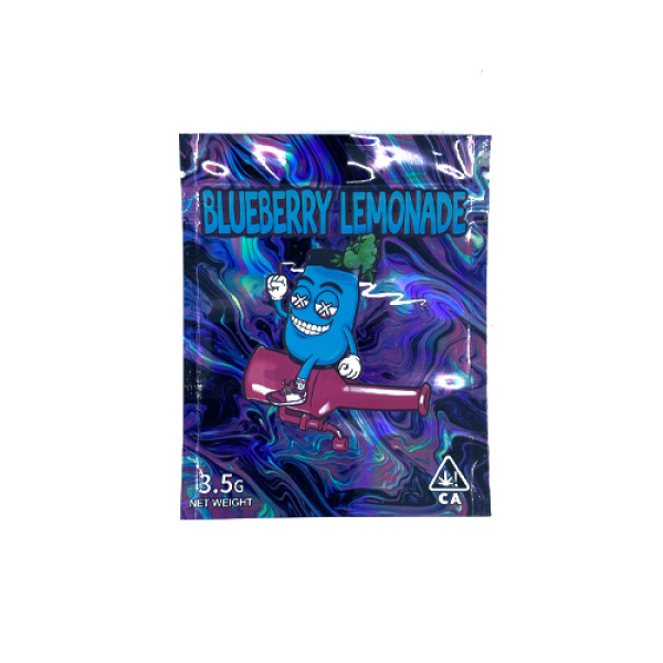 SMOKE PROOF BAGS 50CT - 266 BLUEBERRY LEMONADE