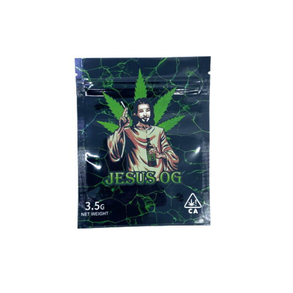 SMOKE PROOF BAGS 50CT - 270 JESUS OG