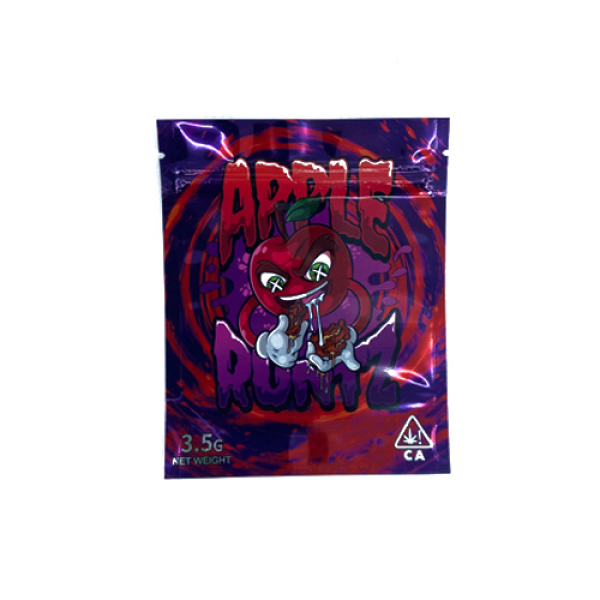 SMOKE PROOF BAGS 50CT - 276 APPLE RUNTZ