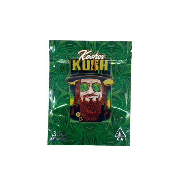 SMOKE PROOF BAGS 50CT - 277 KOSHER KUSH