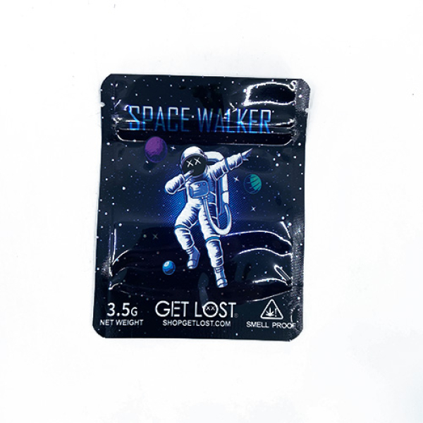 SMOKE PROOF BAGS 50CT - 288 SPACE WALKER ASTRONAUT DABBING