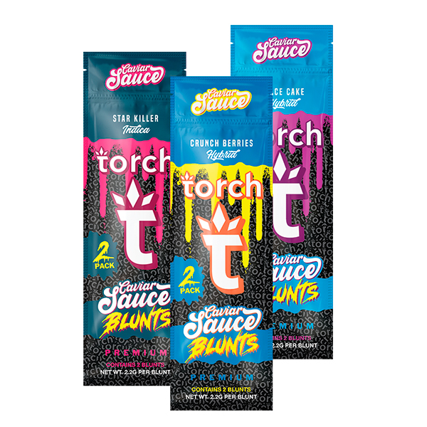 TORCH CAVIAR SAUCE BLUNTS 2.2G 10CT/2PK