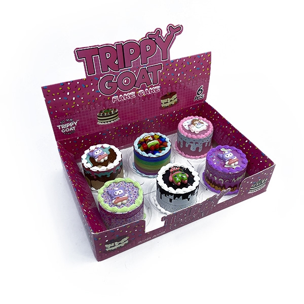 TRIPPY GOAT GRINDERS SMALL 6CT - FAKE CAKE