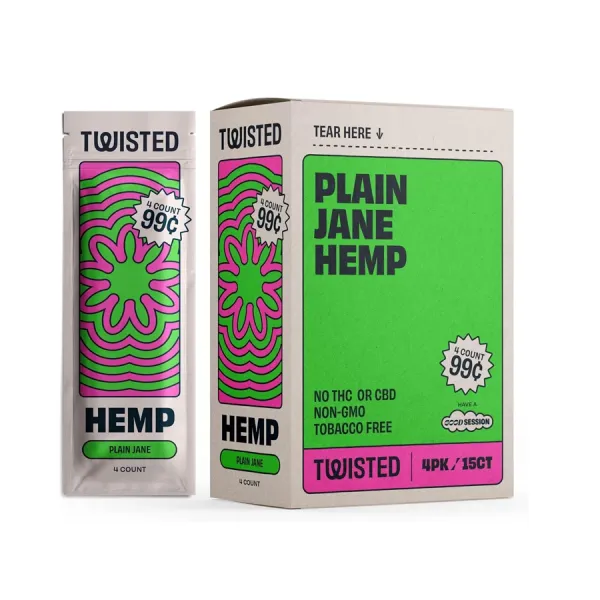 TWISTED HEMP WRAPS 4/.99