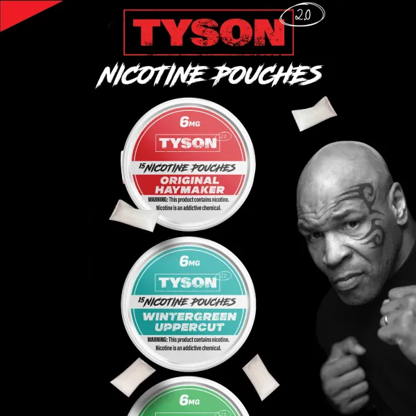 TYSON NICOTINE POUCHES 5CT