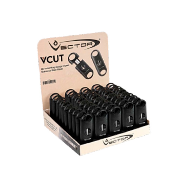 VECTOR VCUT CIGAR CUTTERS DISPLAY 50CT