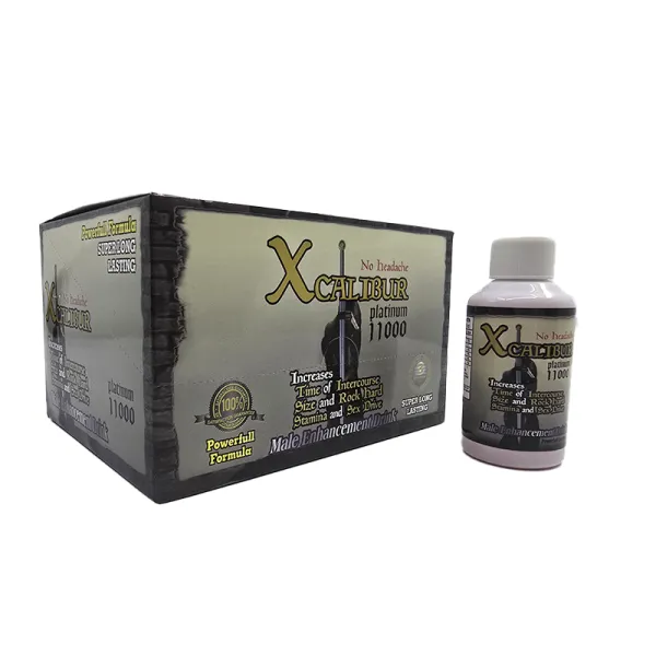 XCALIBUR PLATINUM 11K MALE ENHANCEMENT SHOT 2OZ 12CT