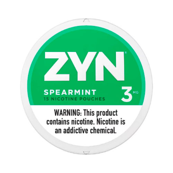 ZYN NICOTINE POUCHES 3MG 5PC/15PK