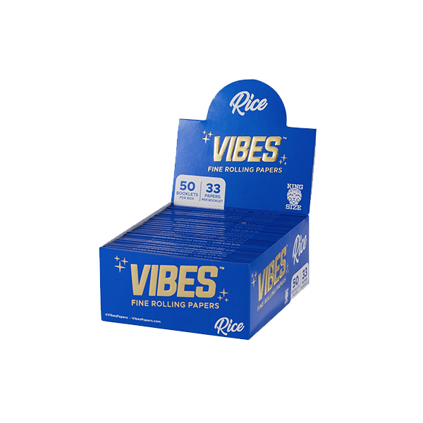 VIBES PAPERS RICE KING SIZE SLIM BLUE