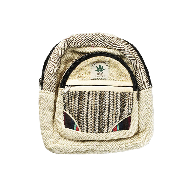 8X9 THREADHEADS BACKPACK HIMALAYAN HEMP SOUTHWESTERN MINI P485