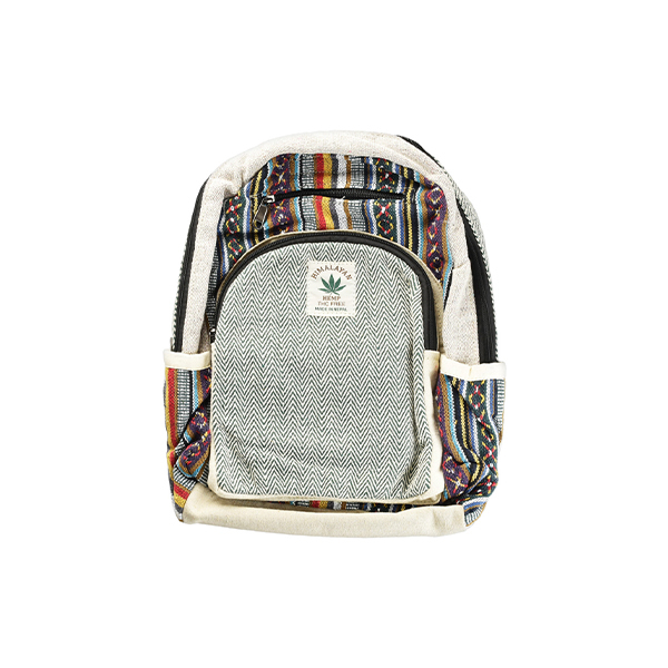 9X12 THREADHEADS BACKPACK HEMP RAINBOW SOUTHWESTERN BACKPACK P486