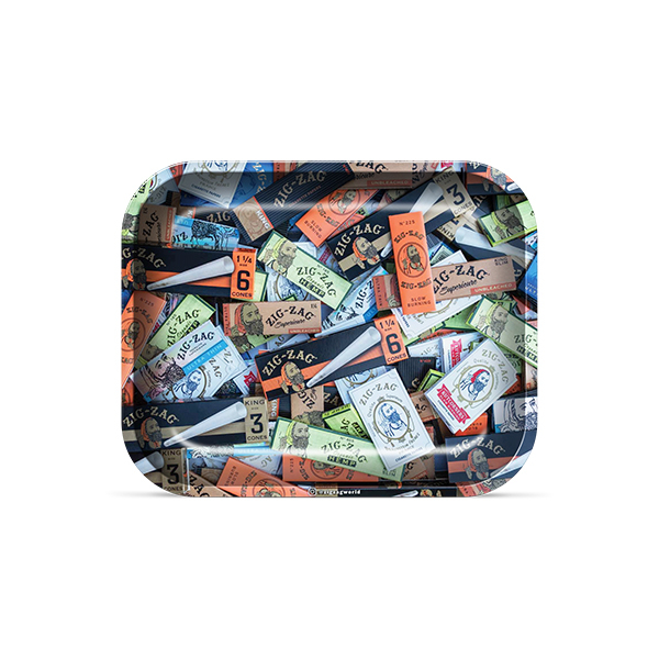 ZIG ZAG ROLLING TRAY ROLLING PAPERS LARGE