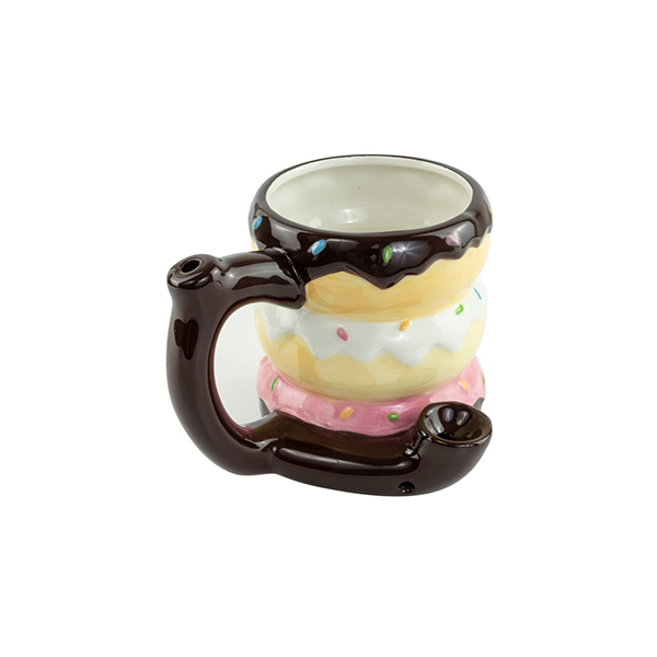 CERAMIC DONUT MUG