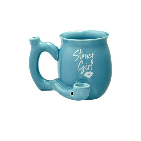 BLUE STONER GIRL MUG