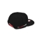 RAW SNAPBACK - BLACK WITH RED