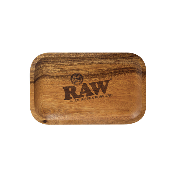 RAW ROLLING TRAY - WOOD