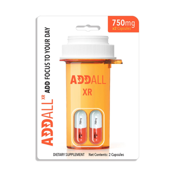 ADDALL FOCUS CAPS 750MG 2CT - 12PK