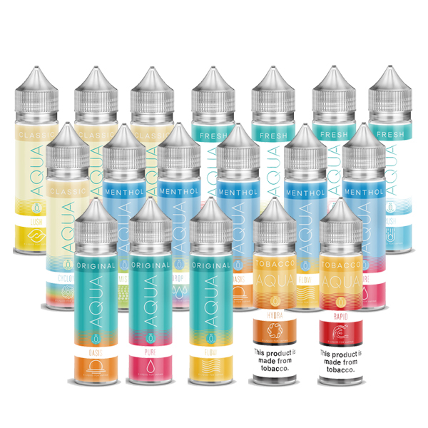 AQUA ORIGINAL E-LIQUID SERIES 60ML