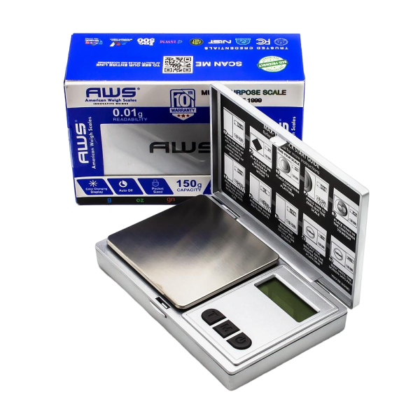 AWS SCALE AWS-150 0.01G - SILVER