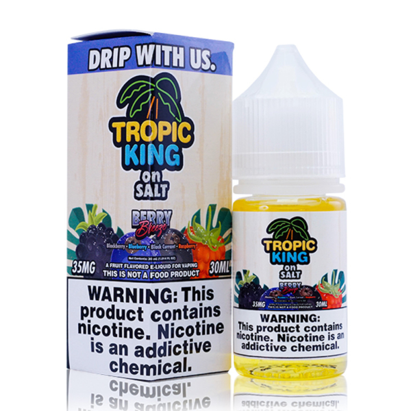 BERRY BREEZE SALT BY TROPIC KING EJUICE 30ML SALT NIC