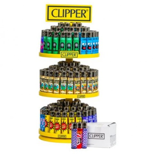 CLIPPER LIGHTER 3 TIER CAROUSEL DISPLAY