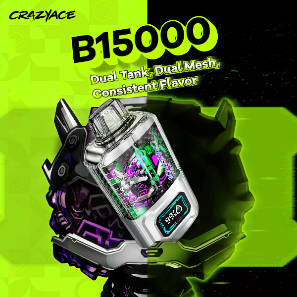 CRAZYACE B15000 DISPOSABLE 10PC - BUY 10, GET 2 FREE