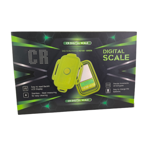 DIGI SCALE CR AD100 - GREEN