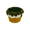 FUJIMA ASHTRAY LT418 CUPCAKE 4CT ASSORTED