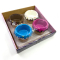 FUJIMA ASHTRAY LT418 CUPCAKE 4CT ASSORTED