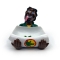 POLYRESIN ASHTRAY JAMAICAN