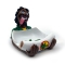 POLYRESIN ASHTRAY JAMAICAN