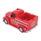 FUJIMA ASHTRAY & STASH 9" RED 420 LIGHTUP FIRETRUCK