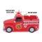 FUJIMA ASHTRAY & STASH 9" RED 420 LIGHTUP FIRETRUCK